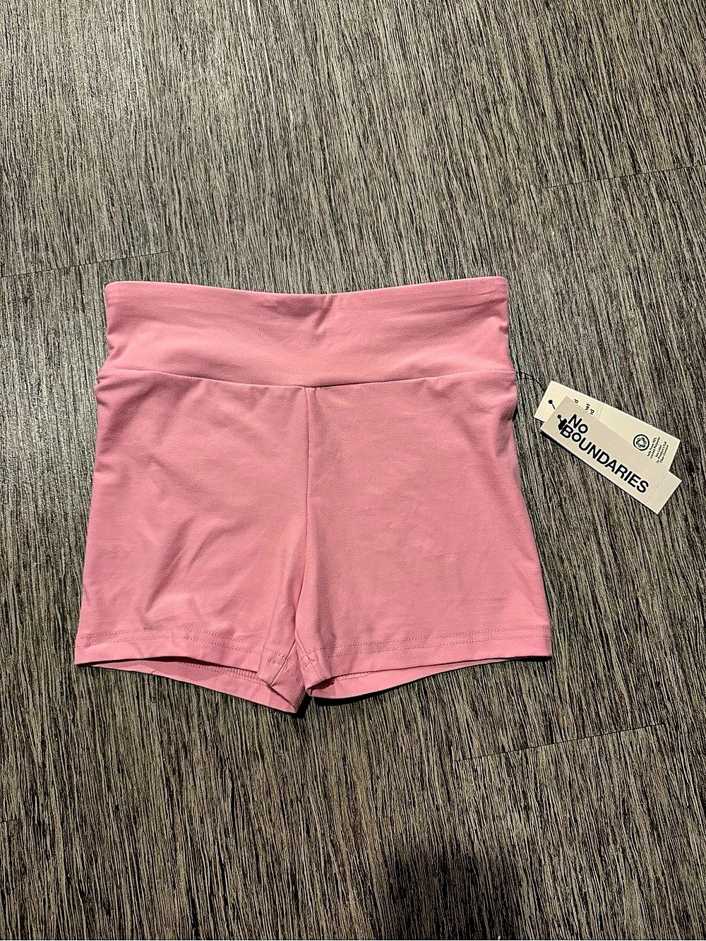 No Boundaries Women's Pink Bike Shorts Size xs NWT